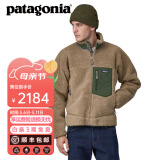 巴塔哥尼亚（Patagonia）男士摇粒绒夹克抓绒衣立领开衫外套Classic Retro-X Jkt 23056 SBDY M