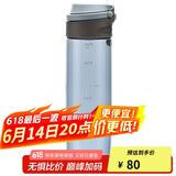 乐扣乐扣（LOCK&LOCK）一键式运动水杯塑料杯户外便携水壶带把手刻度男女杯子蓝色750ml