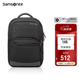 新秀丽（Samsonite）电脑包双肩包商务背包笔记本包休闲都市36B*09009黑色15英寸