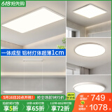 蒂凡尼亚客厅灯大灯现代简约广东中山灯具套餐三室两厅灯饰全屋超薄吸顶灯 套餐42_三室两厅_店长推荐白色
