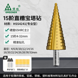 绿林（GREENER）宝塔钻头多功能电钻开孔器万用钻孔神器打孔钢铁不锈钢万能
