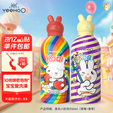 英氏儿童沐浴露洗发水洗沐二合一婴儿沐浴露 小奶泡慕斯桃子味+香草味