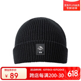 探路者（TOREAD）帽子24秋冬男女通用防风保暖弹力针织帽户外帽TELLCM90744黑色