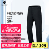 BLACK YAK 布来亚克2025男士户外春夏弹力轻薄防晒UPF50直筒裤MYM265W 黑色 L180/84A