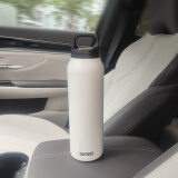 希格（SIGG） 瑞士SIGG希格运动水杯时尚旅行不锈钢水杯户外保温杯男女杯子 白色保温杯-黑色旋转盖550ml