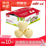 京鲜生 长城皇冠梨 净重10斤 单果200g+ 生鲜水果礼盒