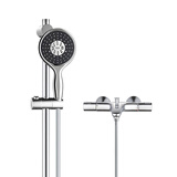 高仪（GROHE）淋浴花洒组合套装恒温四式出水13cm手持原装进口空气注入