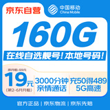 中国移动流量卡19元【自选靓号】大全国通用电话手机纯上网卡长期手机号非无限永久