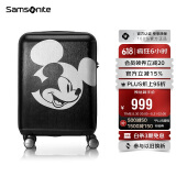 新秀丽（Samsonite）行李箱20英寸拉杆箱迪士尼米奇旅行箱包AF9黑色登机密码箱