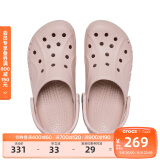 卡骆驰crocs洞洞鞋贝雅男鞋女鞋轻便耐磨一脚蹬拖鞋休闲鞋|10126 矿石粉-6TY 36 /37(220mm)