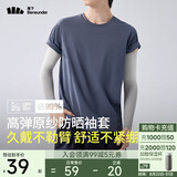 蕉下（beneunder）高弹防晒袖套女袖套男防紫外线开车防嗮手臂白渐灰ES36624