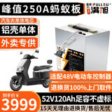 BRIFULLXU电动车电池大容量锂电池60v外卖三轮车磷酸铁锂电动摩托车专用款 宁德52v120ah【蚂蚁325】适配48v 【汽车模块大单体】