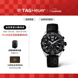 泰格豪雅TAG Heuer【520礼物】瑞士手表F1系列赛车运动男士石英计时码表 橡胶表带CAZ1010.FT8024