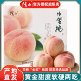 阳山水蜜桃 正宗无锡阳山水蜜桃 水果桃子 时令源头直发包邮 精选一级果4-5两8个礼盒装