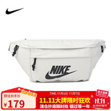 耐克NIKE 王一博同款 男女款腰包  休闲包 BA5751-072浅骨色大号