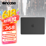 INCASEDots适用于25/24/22款苹果MacBook Air 13.6英寸保护套苹果M4/M3/M2保护壳纤薄便携磨砂透明黑色