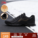 李宁跑步鞋加绒版 男鞋25秋冬透气网面轻便低帮时尚运动鞋ARSU109