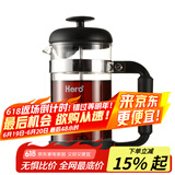 Hero黑骑士法压壶不锈钢咖啡壶咖啡机冲茶器咖啡过滤网过滤杯