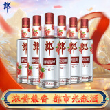 郎酒 顺品郎红顺 浓酱兼香型白酒 45度480ml*6瓶 整箱装（非原箱）