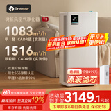 树新风空气净化器除甲醛猫毛TVOC异味除菌除过敏认证家用大空间全效净化器T3【家电国家补贴】