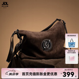 JellyToyboy包包女包JTB漫游包春夏新款小众斜挎单肩包通勤斜挎包 深咖色
