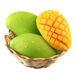 玖原农珍 源头鲜采当季芒果含箱5斤净果4.5斤优选甜心芒果 现摘生鲜水果