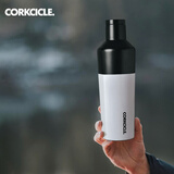 CORKCICLE.酷革高颜值保温杯男女士大容量车载不锈钢保冷水杯黑白撞色475ml