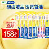 小苏打40g牙膏3支+细齿洁0.01弹力护龈牙刷6支+弹力炫净牙刷4支