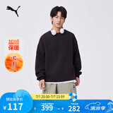 彪马PUMA【尺码偏大】刺绣卫衣套头衫男女运动休闲百搭674081 XL