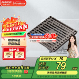 箭牌（ARROW）304 不锈钢地漏防臭芯防反味防虫淋浴室卫生间阳台厕所洗衣机通用 【干湿区通用】枪灰色地漏5109T