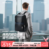 博牌双肩包头层牛皮商务背包15吋上班电脑包旅行书包七夕礼物送老公