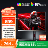 AOC 24.5英寸 FastIPS 原生300Hz超频310Hz 1ms HDR400 硬件低蓝光 电竞显示器 宙斯盾25G4S 国家补贴