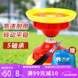 紫湖空竹大号双轮五轴承16响发声空竹红色扯铃初学儿童老人5轴抖空竹
