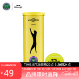 史莱辛格（Slazenger）网球 温网官方用球 训练比赛球铁罐3粒装 新包装STB340971
