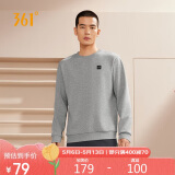 361°卫衣男士春秋季圆领运动休闲服外套长袖套头上衣652334801D-2