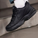 耐克（NIKE）官方男鞋女鞋 AIR MONARCH IV气垫运动鞋休闲鞋老爹鞋跑步鞋鞋子 415445-001 男女同款 黑色 42.5
