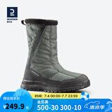 迪卡侬SH100男士雪地靴加厚保暖防水防滑登山徒步棉靴-2951965