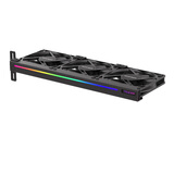 零度世家 显卡伴侣风扇 显卡辅助散热风扇 9CM显卡通用散热器风扇 静音 机箱PCI位显卡风扇 显卡散热器（5V3针RGB接口）