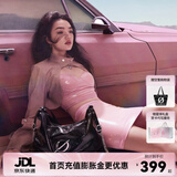 JellyToyboy包包女包JTB漫游包春夏新款小众斜挎单肩包通勤托特包 黑色