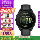 佳明Forerunner165智能手表运动腕表HRV户外铁三跑步马拉松健身礼物 Forerunner165 普通版 极夜黑