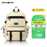 新秀丽（Samsonite）书包初高中生男女孩双肩包抗菌减负大学生背包高颜值大容量NW4