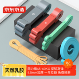 京东京造 弹力带阻力带 男女健身力量训练康复训练瑜伽拉伸训练 增肌塑形