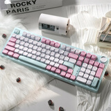 SKN青龙4.0 机械键盘 三模无线键盘 98配列键盘 Gasket结构客制化键盘 ZMK/QMK方案 2U大键0 【新品】青龙4.0 Ultra 韶【黑曜轴】