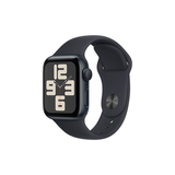 Apple Watch SE  智能手表GPS款40毫米午夜色铝金属表壳午夜色运动型表带M/L 健康电话手表MR9Y3CH/A