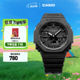卡西欧（CASIO） G-SHOCK GA-2100运动八王子防水男表 石英手表 礼物 GA-2100-1A1DR-200米防水