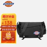 Dickies男士单肩包邮差包休闲大容量肩包DK大学生轻便帆布包多功能斜挎包