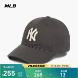 MLB帽子男女软顶棒球帽虞书欣明星同款运动鸭舌帽3ACP6601N-50CGS-F