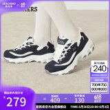 斯凯奇（Skechers）女鞋夏季厚底老爹鞋百搭透气熊猫鞋软底舒适外穿休闲运动鞋11959
