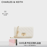 CHARLES&KEITH菱格链条小方单肩斜挎包包女包生日礼物520礼物CK2-70160131