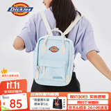 Dickies双肩包DK背包女士迷你小书包电脑包初高中学生可爱休闲背包旅行包 小号水洗蓝